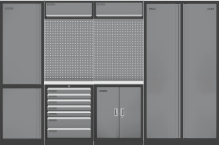 Tru-Strength Garage Cabinets - 18 Gauge Welded Garage Cabinets