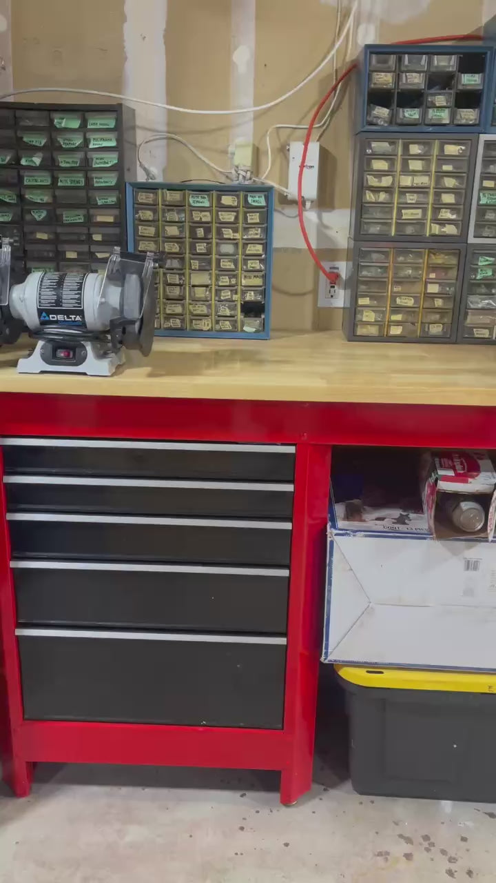 Tru-Strength Garage Cabinets - 10ft, 15ft and 16ft Cabinet Setup